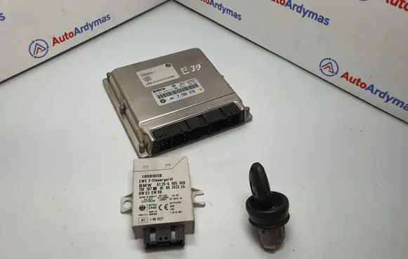 BMW 5 E39 Engine ECU kit and lock set 7789376 13617789376 7788310