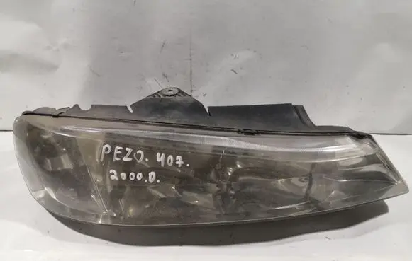 Peugeot 407 Headlight/headlamp 0301175002 9630423177