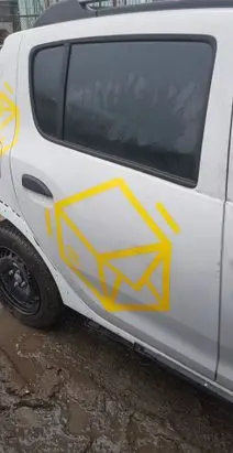 Dacia Sandero II Rear door 