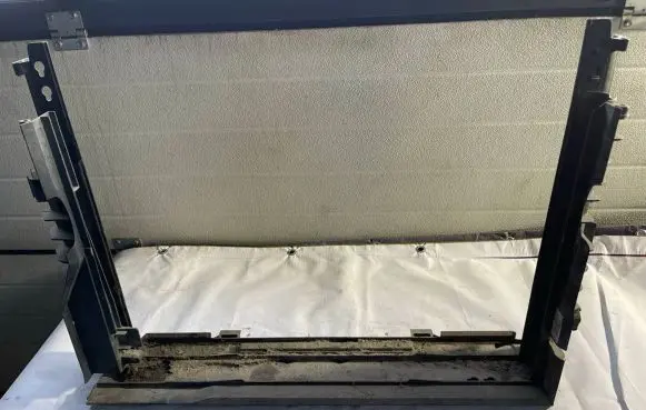 BMW 6 E63 E64 Radiator support slam panel 7545866