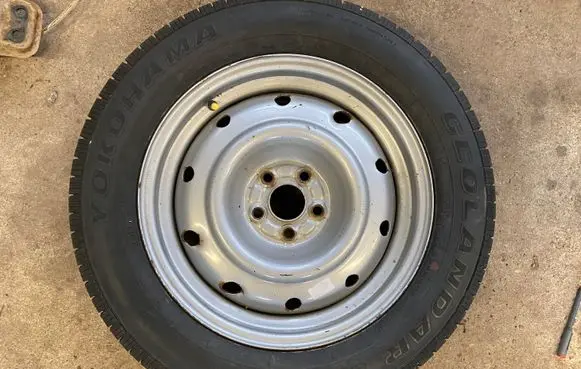 Subaru Outback R16 spare wheel 