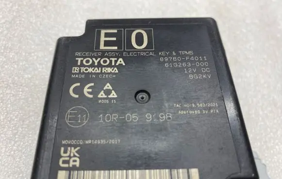 Toyota C-HR I Other control units/modules 897B0F4011