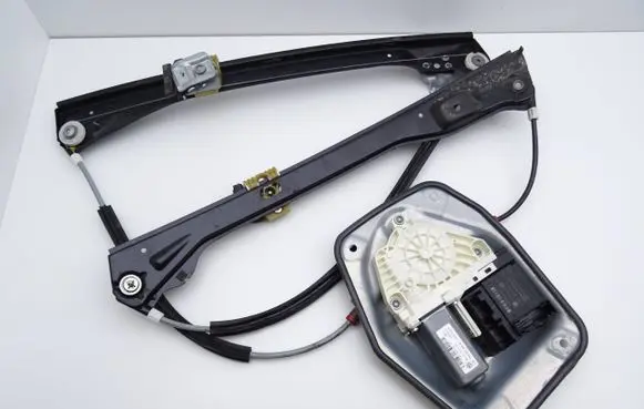 Volkswagen Golf V Front door window regulator with motor 1K4837401N 1K0959793G