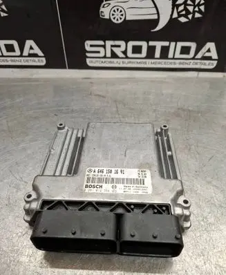 Mercedes-Benz E W211 Engine control unit/module A6461501691 1039S12291 0281012344