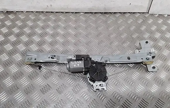Peugeot 207 Rear door window regulator with motor 9681181280