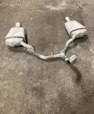 Jaguar X-Type Muffler/silencer 4X435K244AB C2S43952