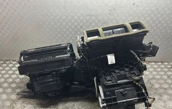 Interior heater climate box assembly