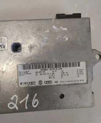 Audi A6 S6 C6 4F Video control module 4L0907441A 4L0910441A CYVA1590LA
