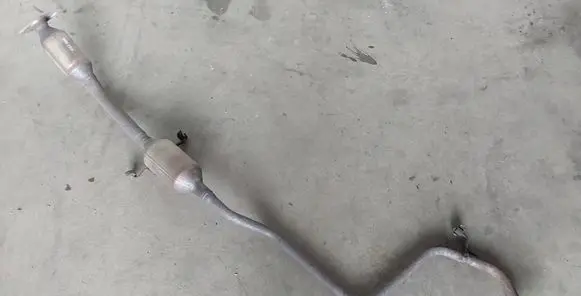 Toyota Yaris Catalyst/FAP/DPF particulate filter 