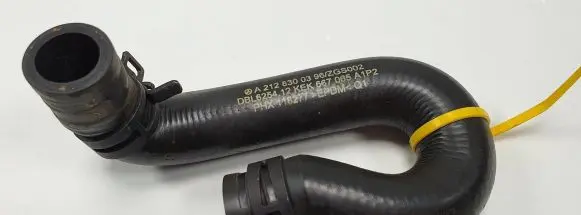 Mercedes-Benz E W212 Engine coolant pipe/hose A2128300396