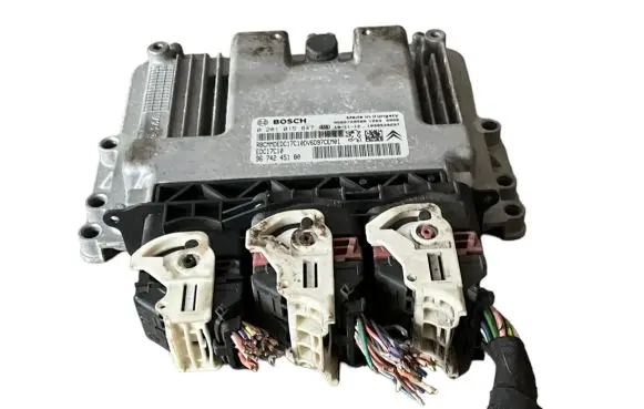 Citroen C3 Picasso Engine control unit/module 0281015847 9674245180