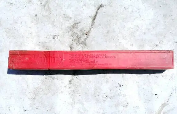 Opel Zafira B Emergency warning sign 27r033035