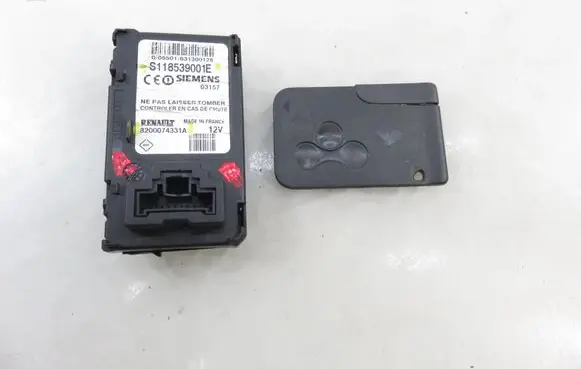 Renault Megane II Ignition key card reader 8200074331A S118539001E