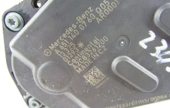 Mercedes-Benz C W204 EGR valve A6511400760