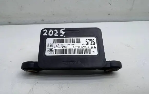 Opel Astra J ESP acceleration yaw rate sensor 13505726 BF31C246BR 10170107263