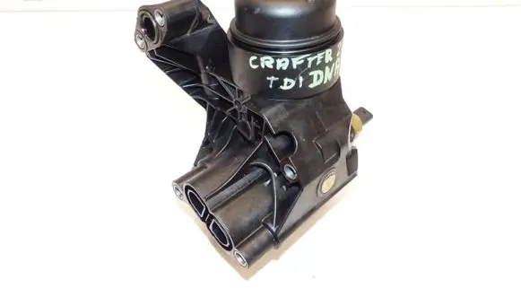 Volkswagen Crafter Oil filter mounting bracket 03N115389AA 03N115433C