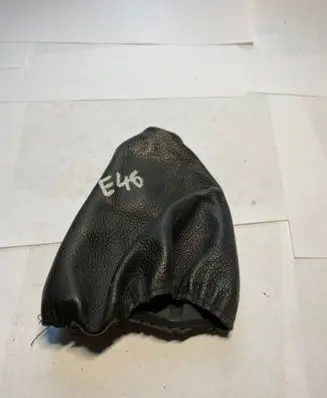 Gear lever shifter trim leather/knob