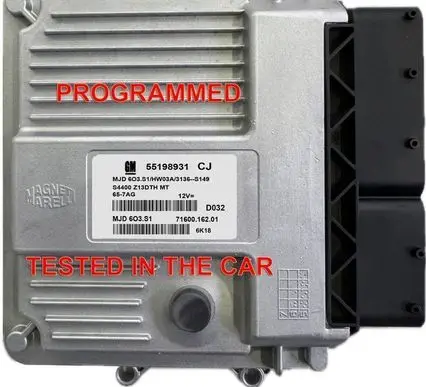 Opel Corsa D Engine control unit/module 55198931