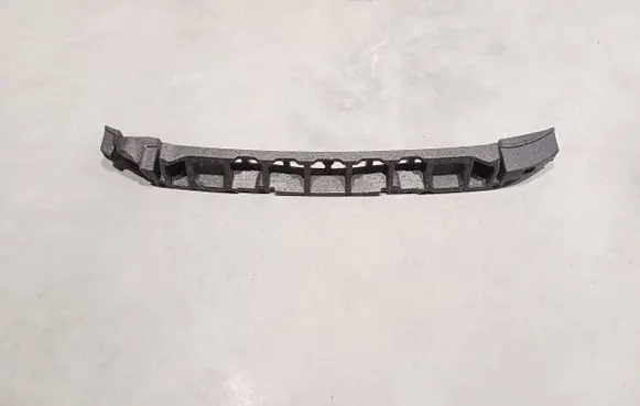 Front bumper foam support bar
