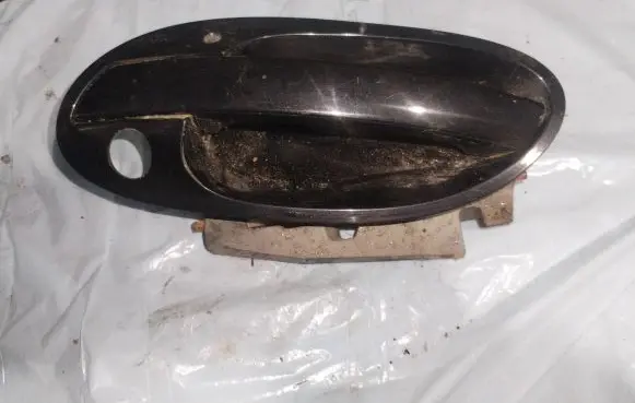 BMW 7 E65 E66 Front door interior handle trim 51217191899