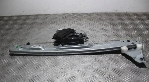 Peugeot 308 Rear door window regulator with motor 9657247580