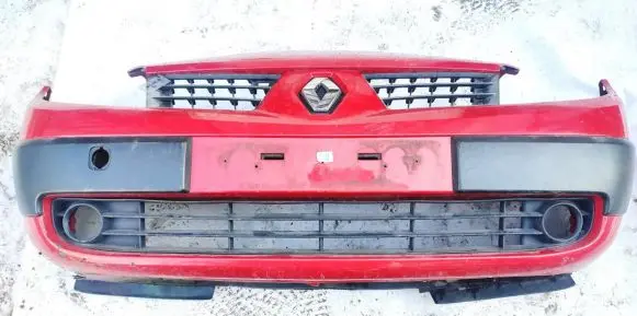 Renault Scenic II - Grand scenic II Front bumper Raudona