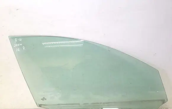 Audi A4 S4 B8 8K Front door window/glass (coupe) 43R001582