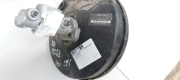 Peugeot 206 Brake booster 9650368080