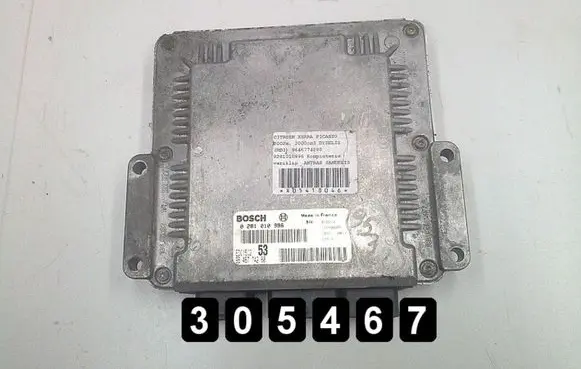 Citroen Xsara Picasso Engine control unit/module 9646774280