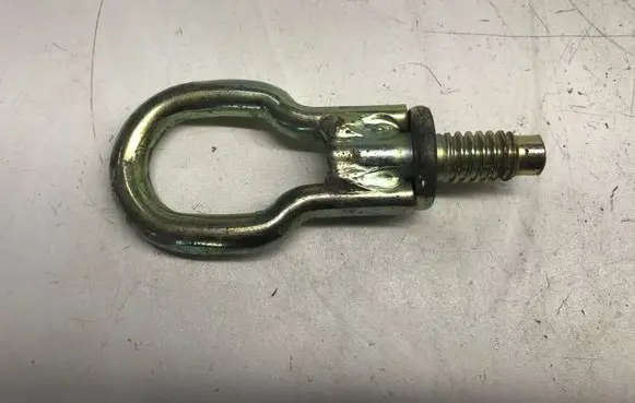 Towing hook eye