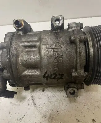 Peugeot 407 Air conditioning (A/C) compressor (pump) 9648138980