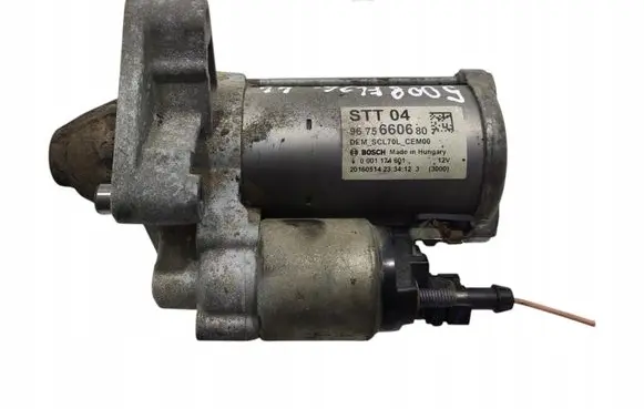 Peugeot 5008 Starter motor 9675660680