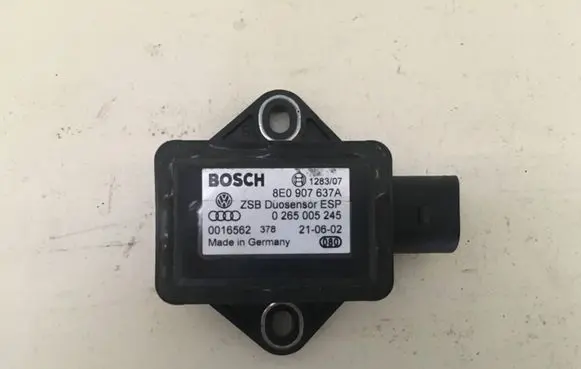 Audi A4 S4 B6 8E 8H ESP acceleration yaw rate sensor 8E0907637A