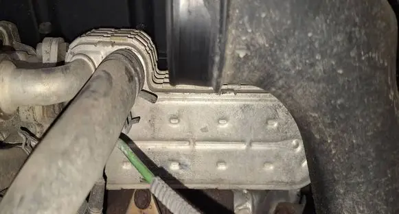 Dodge Caliber EGR valve cooler 03G131513K