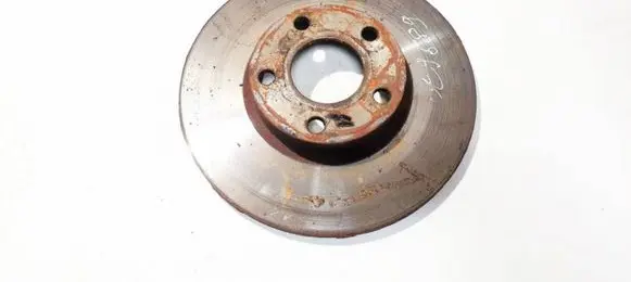 Audi A6 S6 C4 4A Front brake disc neventiliuojamas