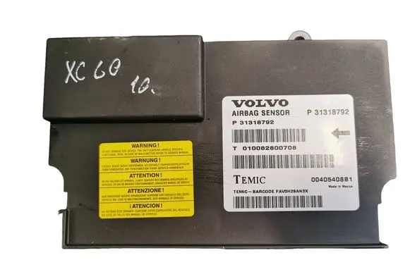 Volvo XC60 Airbag control unit/module P31318792 T010082800708 00405408B1