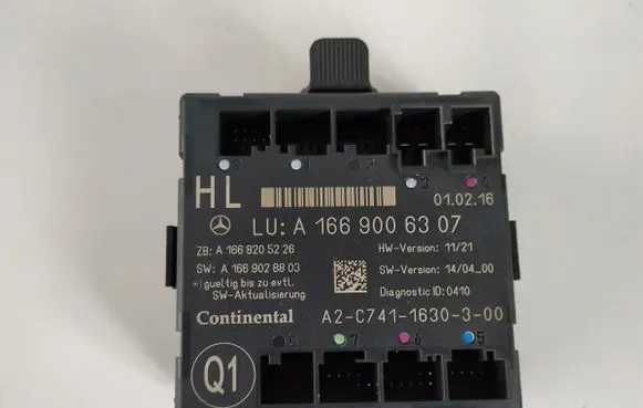 Mercedes-Benz GLS X166 Door control unit/module A1669006307