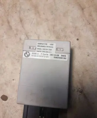 BMW 5 F10 F11 Tow bar trailer control unit/module 9192672 55892110 0082530160