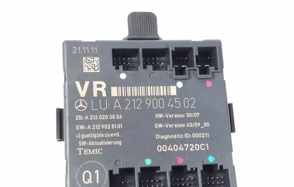 Mercedes-Benz E W212 Door control unit/module A2129004502