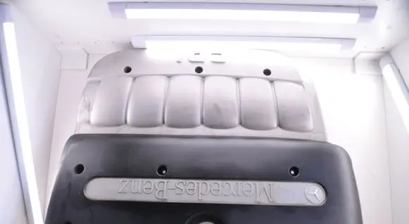 Mercedes-Benz E W211 Engine cover (trim) A6130101067 A6130100967