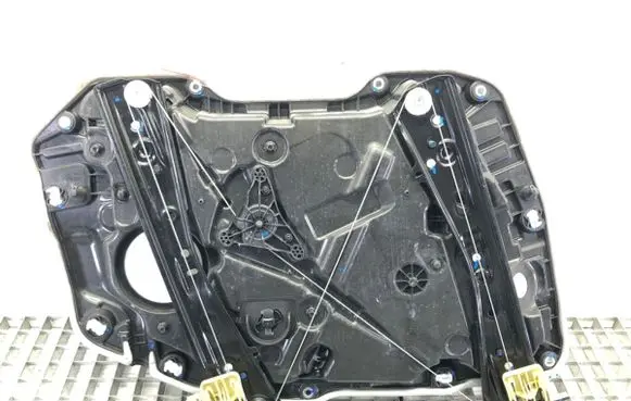 Front door window regulator with motor