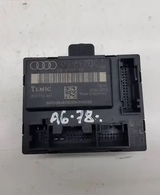Audi A6 S6 C6 4F Door control unit/module 4F0959793C 0033TFK000 4F0910793A