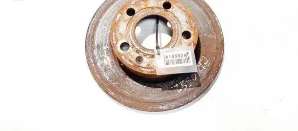 Skoda Octavia Mk2 (1Z) Rear brake disc neventiliuojamas