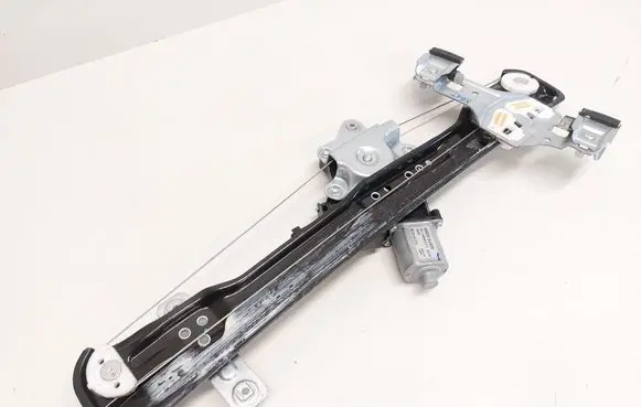 Front door window regulator with motor