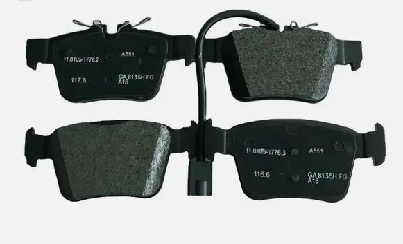 Maserati Levante Brake pads (rear) 673012302