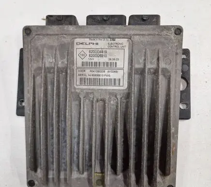 Renault Megane II Engine control unit/module 8200326910 8200334419 R0410B020B