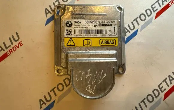 BMW 1 F20 F21 Airbag control unit/module 6865298