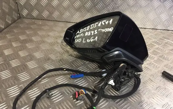 Audi A8 S8 D4 4H Front door electric wing mirror 
