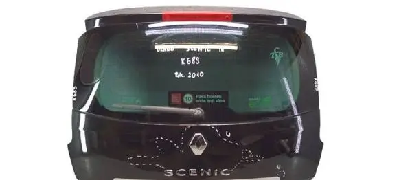 Renault Scenic III - Grand scenic III Truck tailgate 