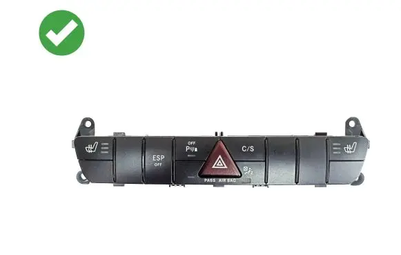 Mercedes-Benz R W251 Hazard light switch A2518704510 03754726 1054502